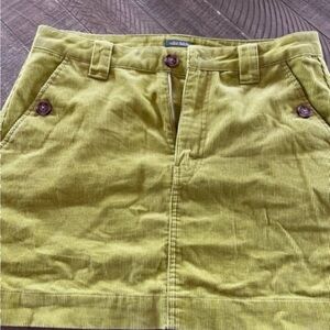 Skirt Corduroy mini skirt with pockets size 8